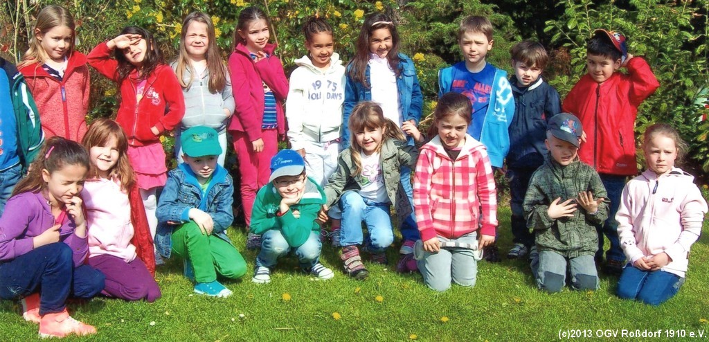 KITA-STERNENLAND und BRCKENSCHULE zu Besuch im OGV-Lehrgarten